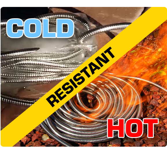 Bionic Steel Hose, hot or cold resistant